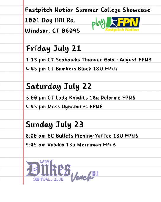 Image from Lady Dukes NY Veach 18U (@LadyDukesNY)