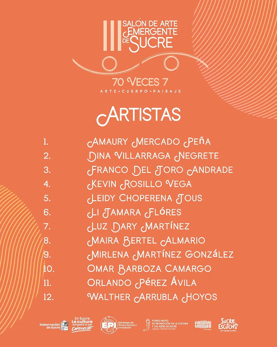 EspacioCanibal's tweet photo. Descubre el talento sucreño en el III Salón de Arte Emergente de Sucre.

¡Una experiencia cultural única en el Caribe!

#Festivalcultural #Arte #Barranquilla #Cultura #salondeartistasemergentes #Sincelejo #Tradición #artistas #artistasdiferentes #artistassucreños #Karibefes https://t.co/6lJpP6s5c8