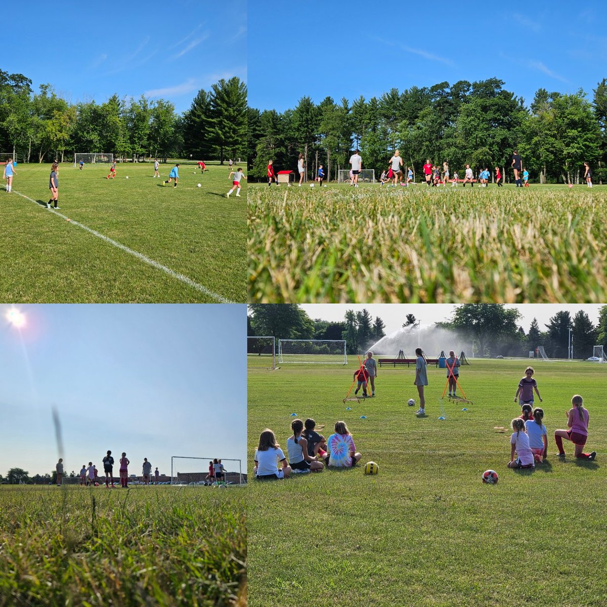A great first day of camp, excited for tomorrow