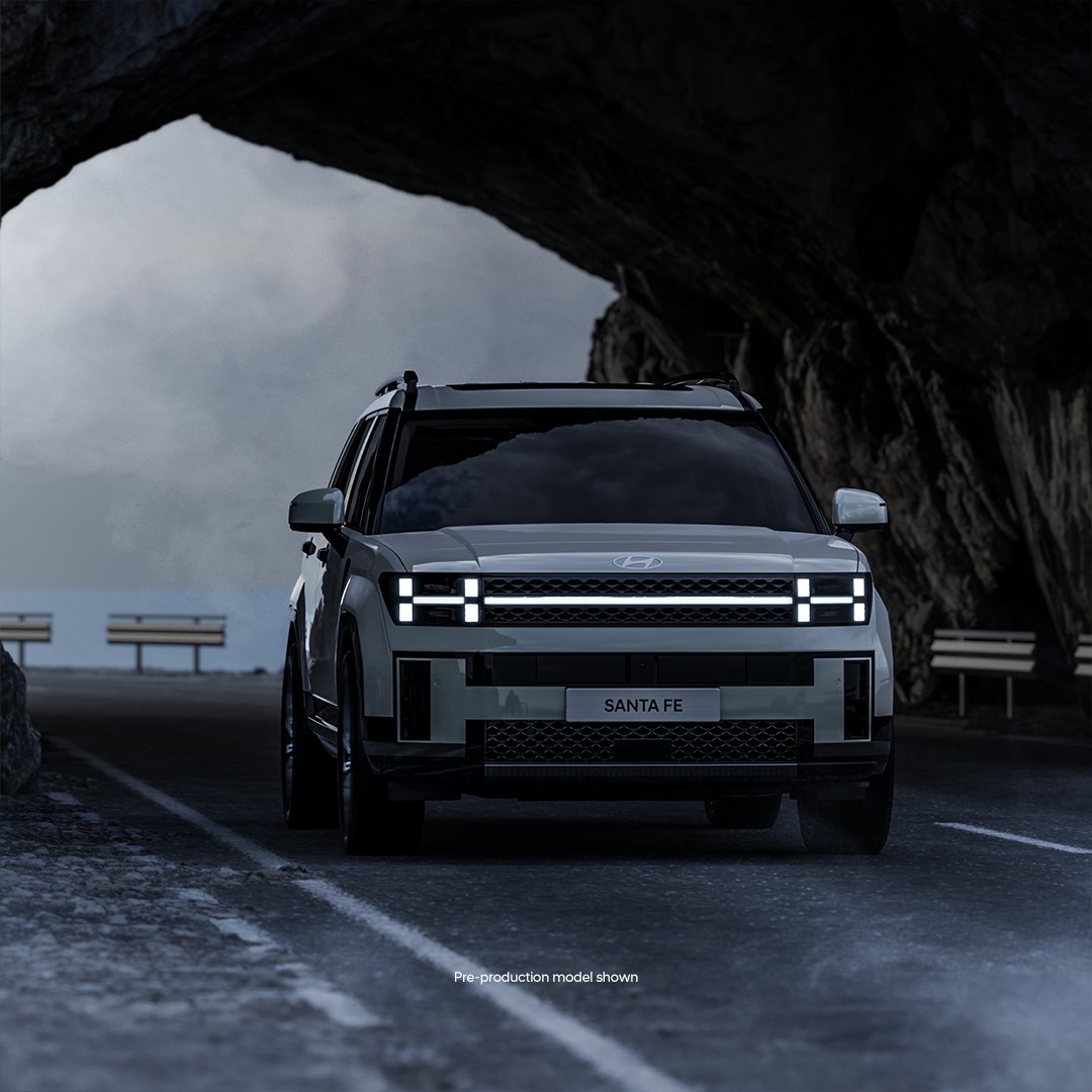 HyundaiCanada's tweet photo. Introducing the next evolution of the Hyundai SANTA FE. The all-new SANTA FE coming soon to a road near you.

#WeMakeWAH #HyundaiCanada #SANTAFE https://t.co/yuwo6JYzKH