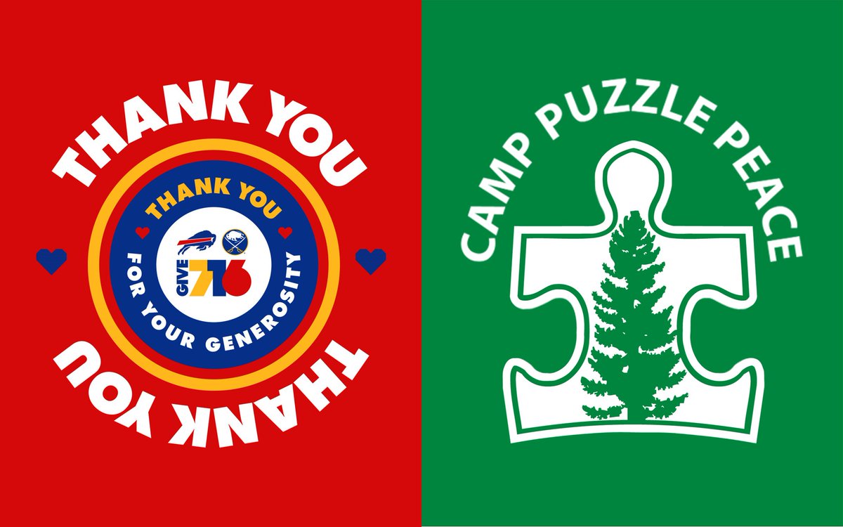 CPPstrong1's tweet image. A sincere thank you to all our generous donors and partners that supported Camp Puzzle Peace during the Give716💙Days of Giving! #Wegmans #cobblestoneonmain
Please visit our website to learn more about how you support our various programs. camppuzzlepeace.org