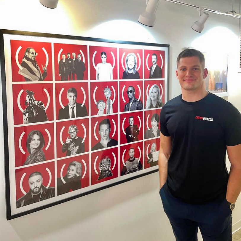 Rayze CEO, Carl Nassib is one of the newest (RED)UCATOR'S @RED

Carl stopped by @Red HQ a few weeks ago to chat with them, 