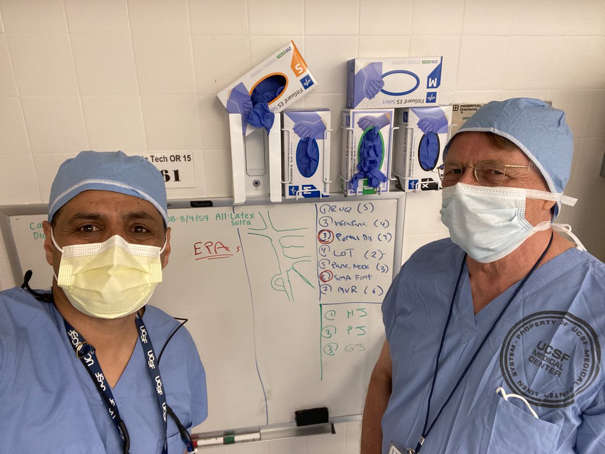 HPB_Surgeon's tweet photo. The pressure is on when you have the @olletencate observing your teaching and #entrustment of learners in the #operatingroom @UCSFSurgery @AmBdSurg @Surg_Education 🤷🏻♂️ https://t.co/QkVNLyzXtF