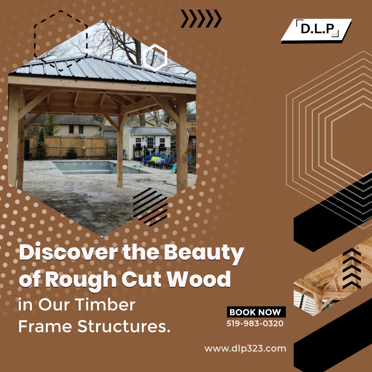 🌿 Unleash the Beauty of Rough Cut Wood 🌿

📞 Call us now at 519-983-0320 or 📧 Email us at info@dlp323.com for more information!

#TimberFrameBeauty
#RoughCutWoodCharm
#NaturalElegance
#TimelessTimberFrames
#HomeDesignInspo