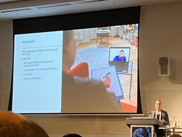 Shared just a snippet of our recent work yesterday at #ICG2023 

Reanalysis of genomic data is so beneficial, but there are practical and ethical issues to consider #genechat