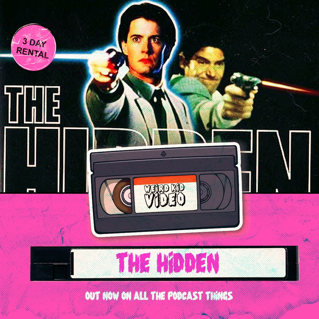 WeirdKidVideo's tweet photo. In this episode - Something is rotten in Downtown LA - the norms are turning into metal-loving, Ferrari-stealing, hedonistic thrill machines and only one cop and that guy from Twin Peaks *drink* can stop him - we are talking about The Hidden from 1987. 

https://t.co/V1nvjPss8k https://t.co/aNFq0EgRl0