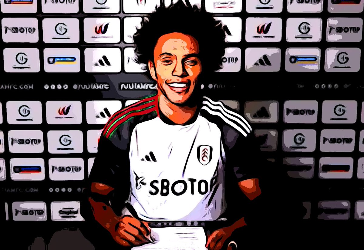 HeroisDoFutebol's tweet photo. Willian renovou com o Fulham por mais uma temporada e permanece na Premier League. https://t.co/z9mWvD4MwP