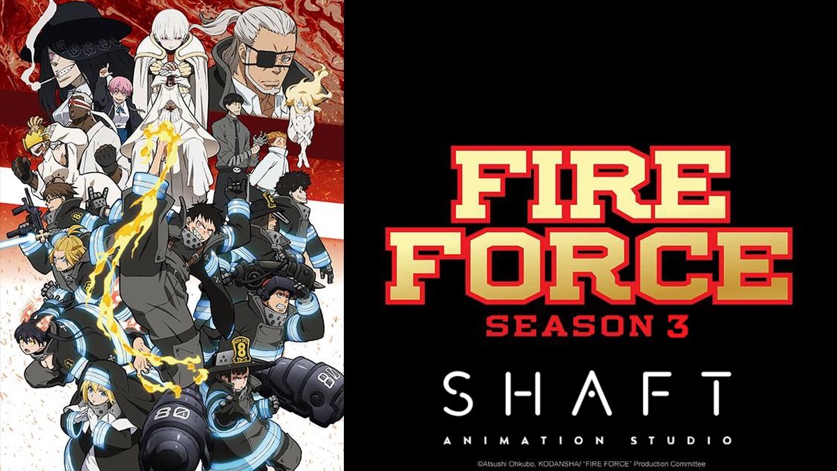 Fire Force Was Made By Ex-Studio Shaft Creators 