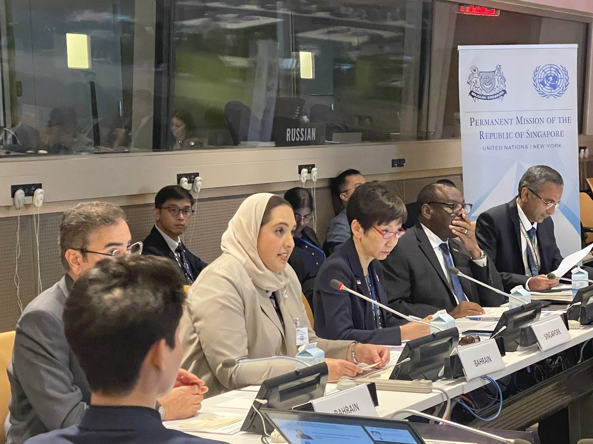 UNDPDigital's tweet image. [Happening now at #HLPF]

The Governments of Singapore 🇸🇬, India 🇮🇳 and @UNDP are hosting a side event focusing on the impact of digital public infrastructure and digital public goods on data, inclusion, finance and collaboration in generating solutions and encouraging action.