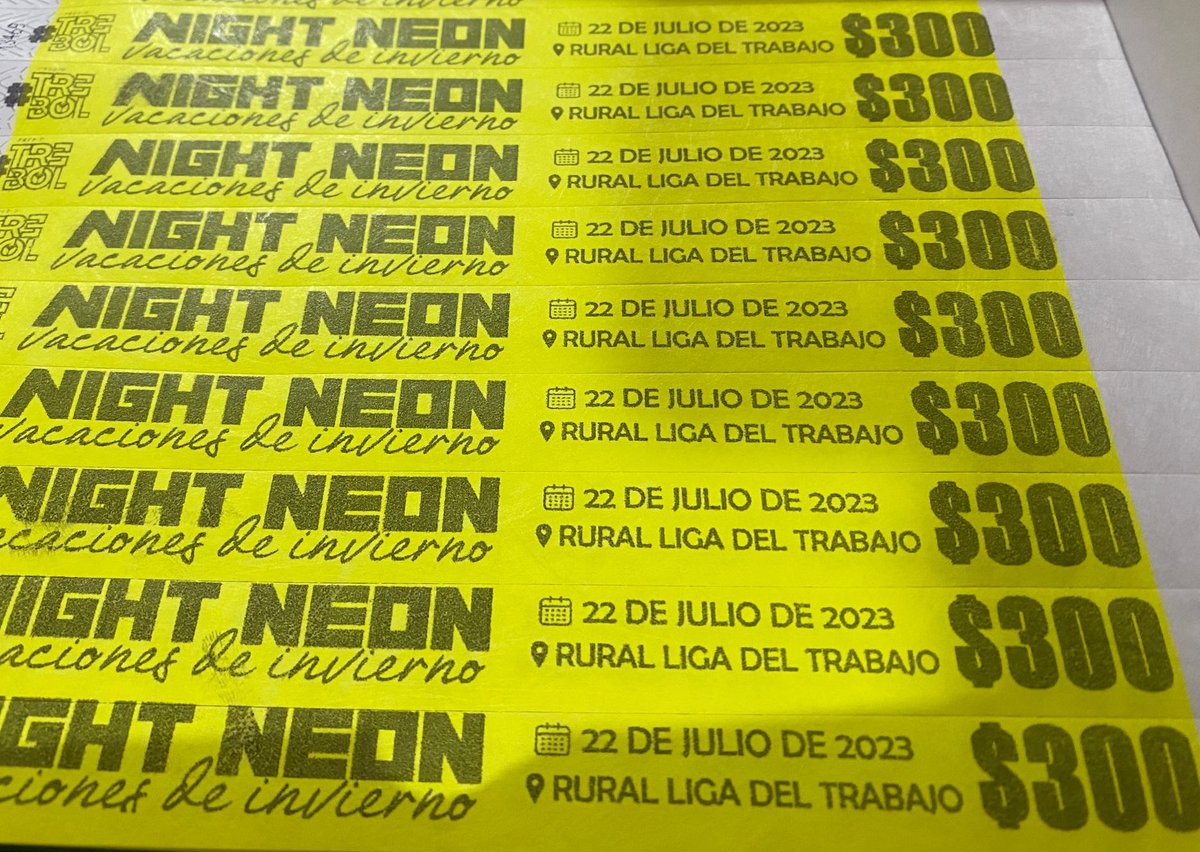 Y vos? Ya tenes tu anticipada para este sábado 22?