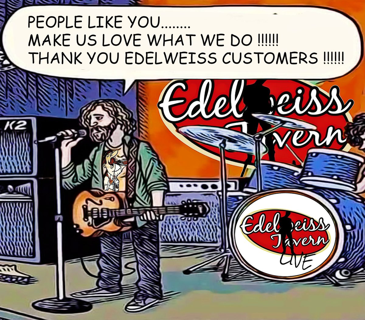 EdelweissTavern's tweet image. #live #livemusic #kwlive #edelweiss #tavern #kw