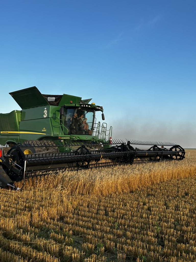 Making good progress in Kansas, only couple more days left then off to Colorado