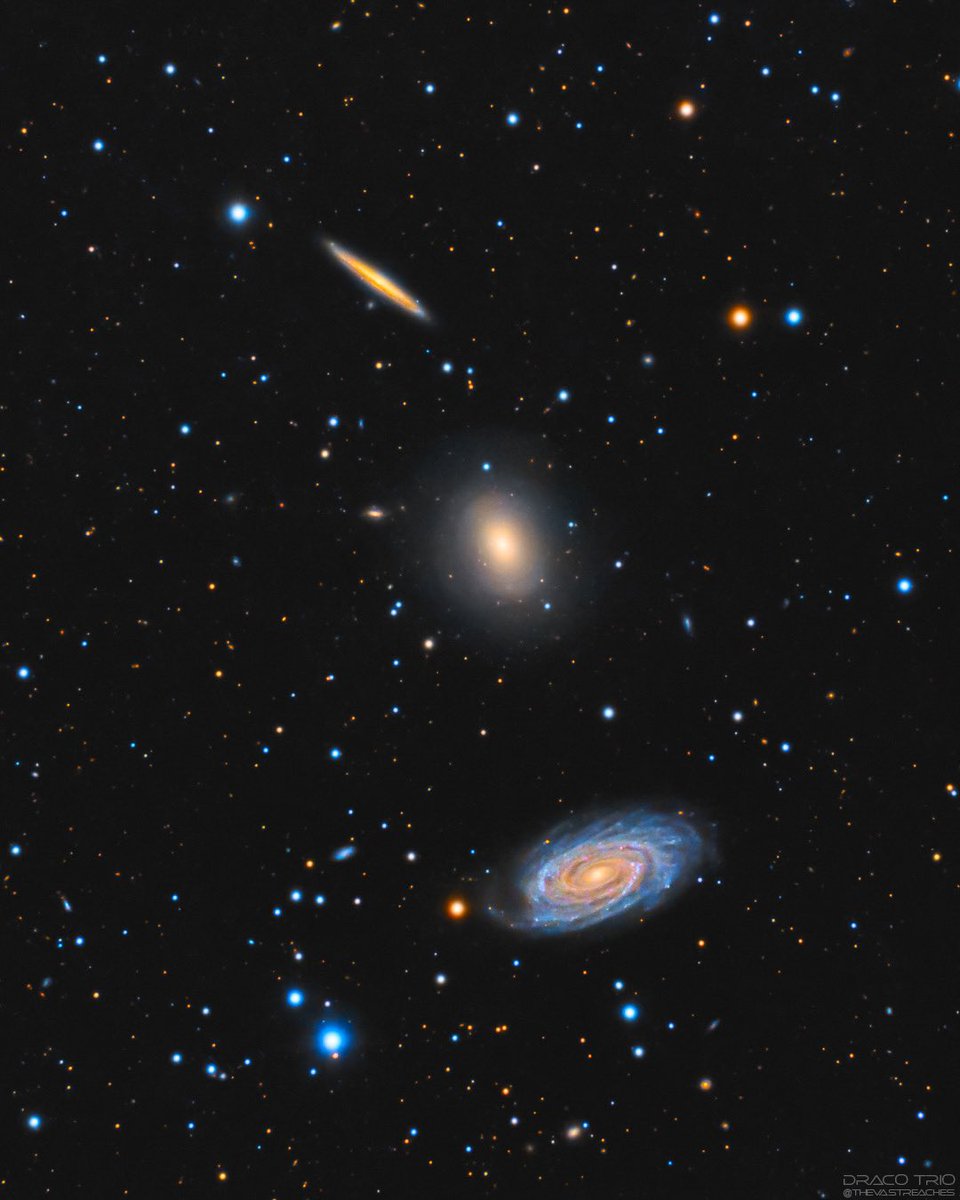 Mix Pack: Galactic Edition The Draco Trio through my telescope