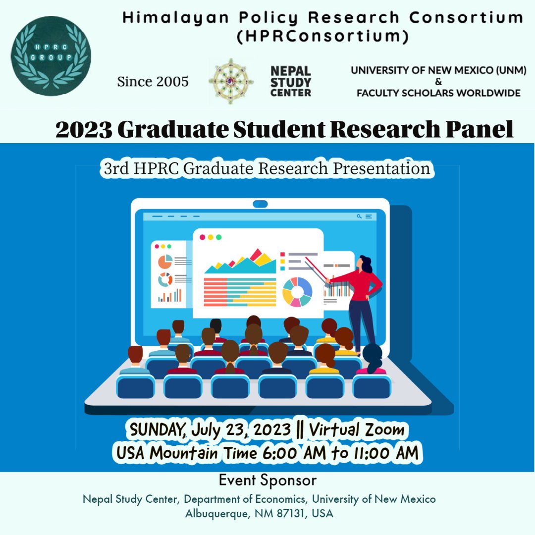 HprcGroup's tweet photo. 🚨@HprcGroup
Event Alert 📷 📷 JULY 23, 2023, SUNDAY, 6:00 am - 11:00 am (MT).  

Registration REQUIRED.  Zoom Registration Link: 
https://t.co/NpVAYYl6BW

For more details: 
https://t.co/sujZOp9dgx

#graduatestudent #research #graduatepanel https://t.co/z9IOiPM0BE