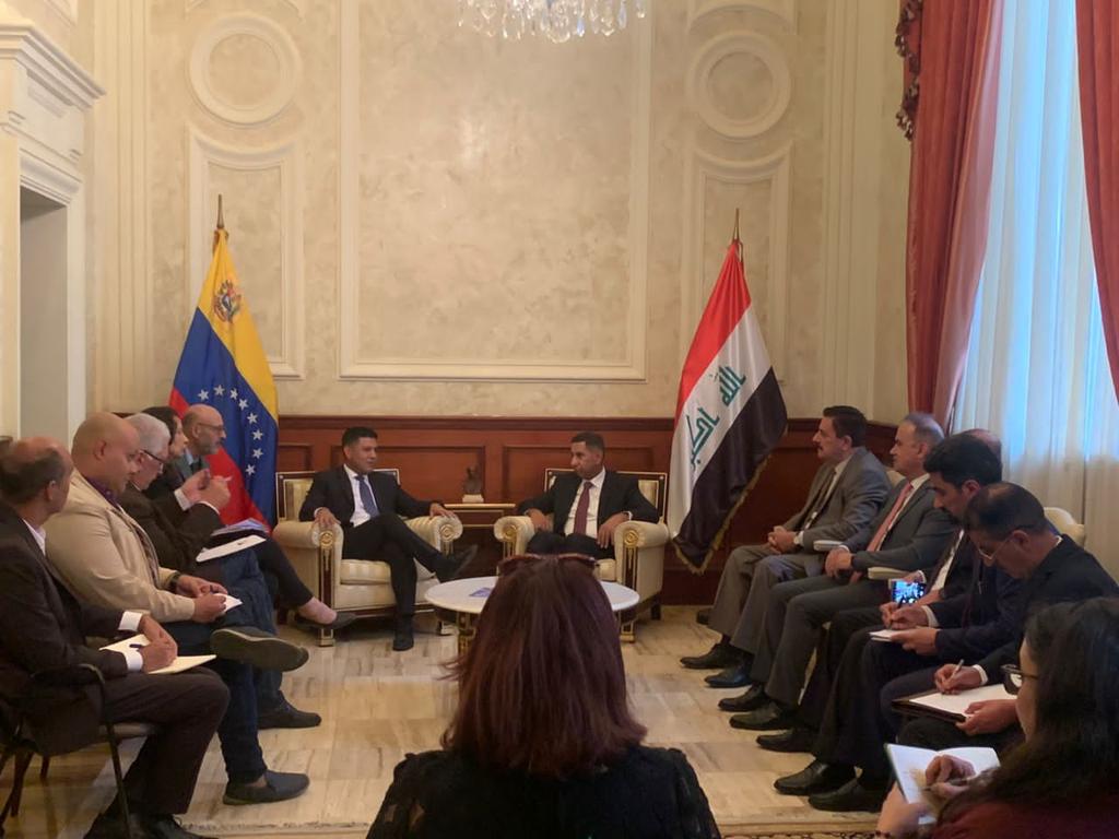 #17Jul || Venezuela e Irak sostienen acuerdos en materia de cultura, turismo y transporte aéreo y también impulsan temas de cooperación.