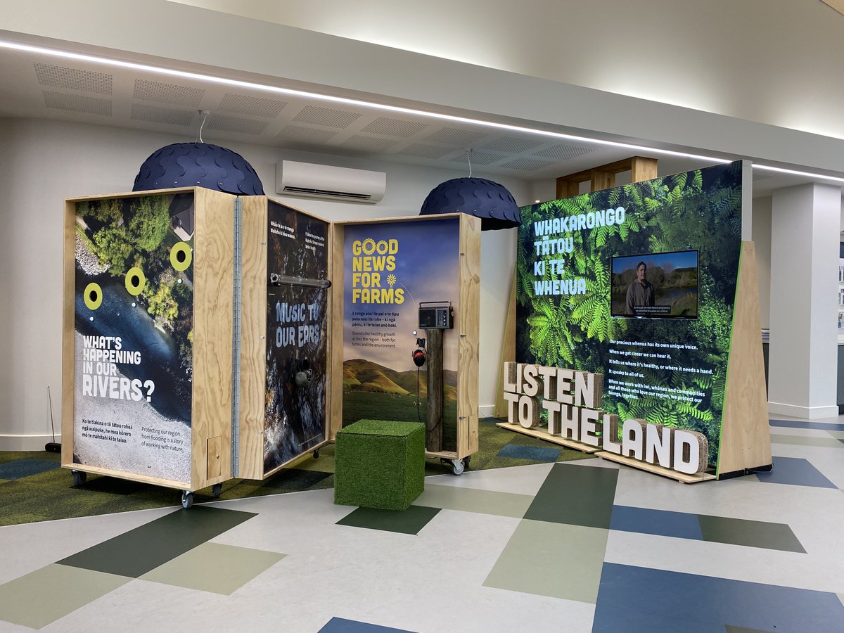 Want to learn more about what we do? 

Learn how we listen to the land at our interactive exhibition, which is currently located in our Masterton office.