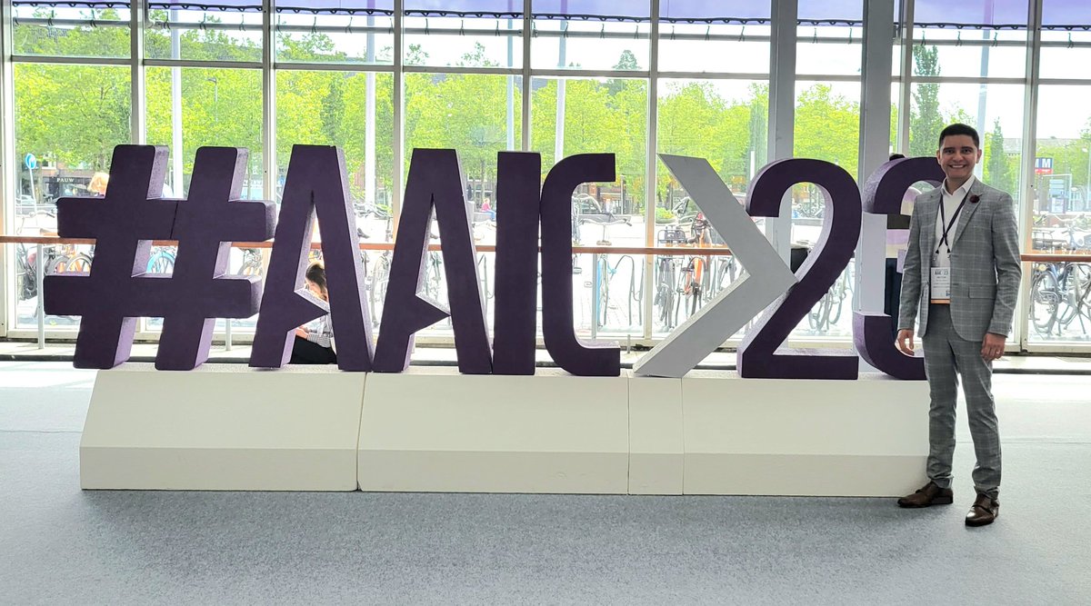 The @alzassociation has put on an amazing conference so far, and we're not done yet! So grateful to be in Amsterdam with the most amazing colleagues, making new connections. #AAIC23 #EndAlzheimers