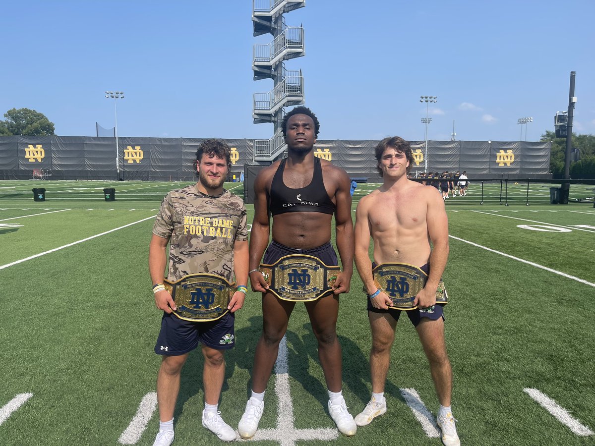 Warriors of the Week ☘️ @skippy_v123 ☘️ @jason_onye ☘️ @eddie_scheidler #GoIrish☘️