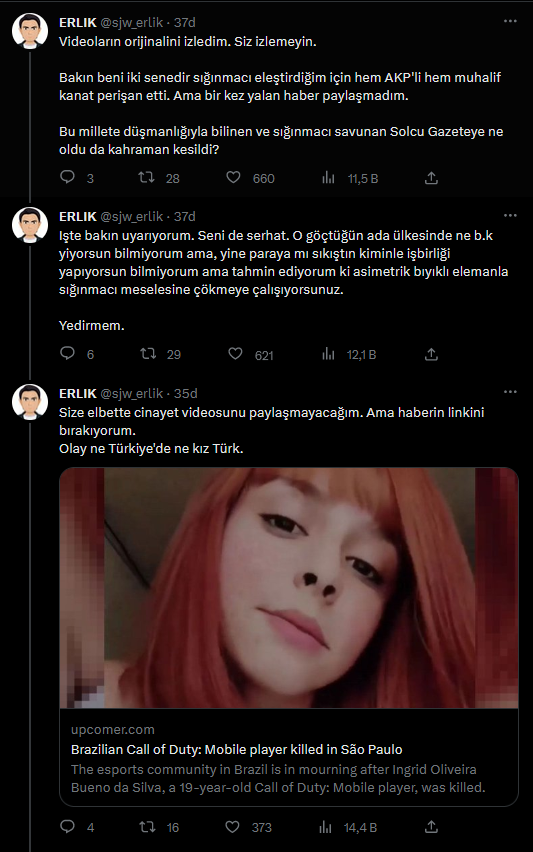 teyakkuzhaber's tweet photo. Erlik, Solcu Gazete'nin "Afganistan uyruklu sapık" haberini kanıtlarıyla yalanladı. https://t.co/ce6KeeAlB2