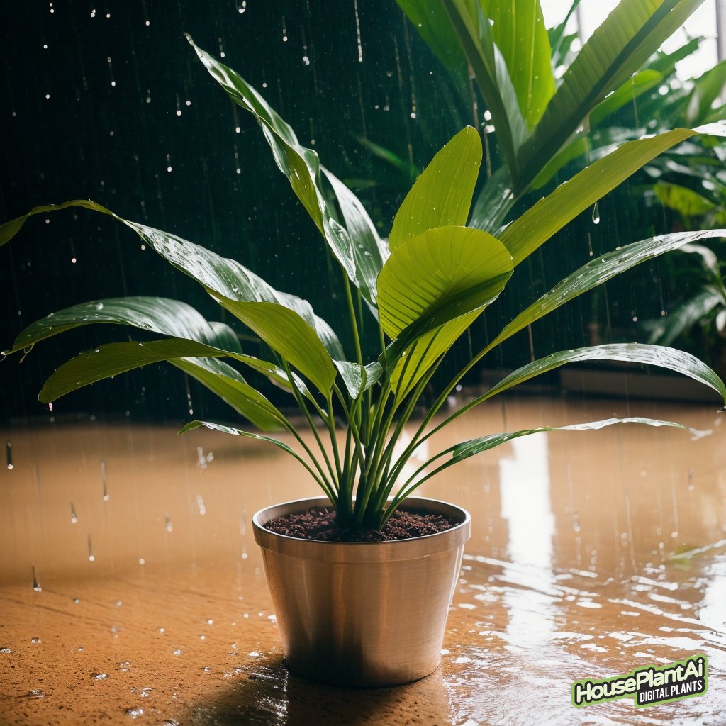 #Nature'sArtistry #IndoorPlantMagic #RaindropDance #EtherealBeauty #GreenThumb #CaptivatingDetails #NurturingNature #RainyDayReflections #RainyIndoorOasis #HousePlantAi #plantsathome #plantslovers #plantshelfie #jungleplants #junglehome