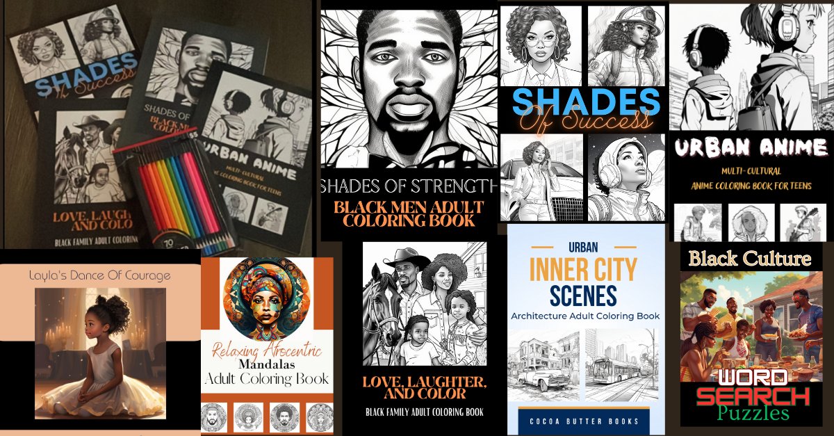 cocoabutter_bks's tweet photo. Have you seen our new multicultural #ColoringBook and activity books? visit https://t.co/np77k1eReb to view them all! #BlackGirlMagic #BlackOwnedBusiness  #coloringchallenge #coloringbookforme #RepresentationMatters #BlackTwitter #BlackPeople https://t.co/64SWmFDAeW