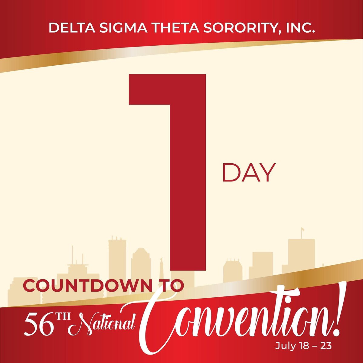 As a sisterhood of over 350,000 members, the biennial national convention allows us the opportunity to come together as ONE body -- reuniting sisters from far and away. Yes, Delta business can be fun when you're working alongside your legacy, special sisters, and sister-friends!