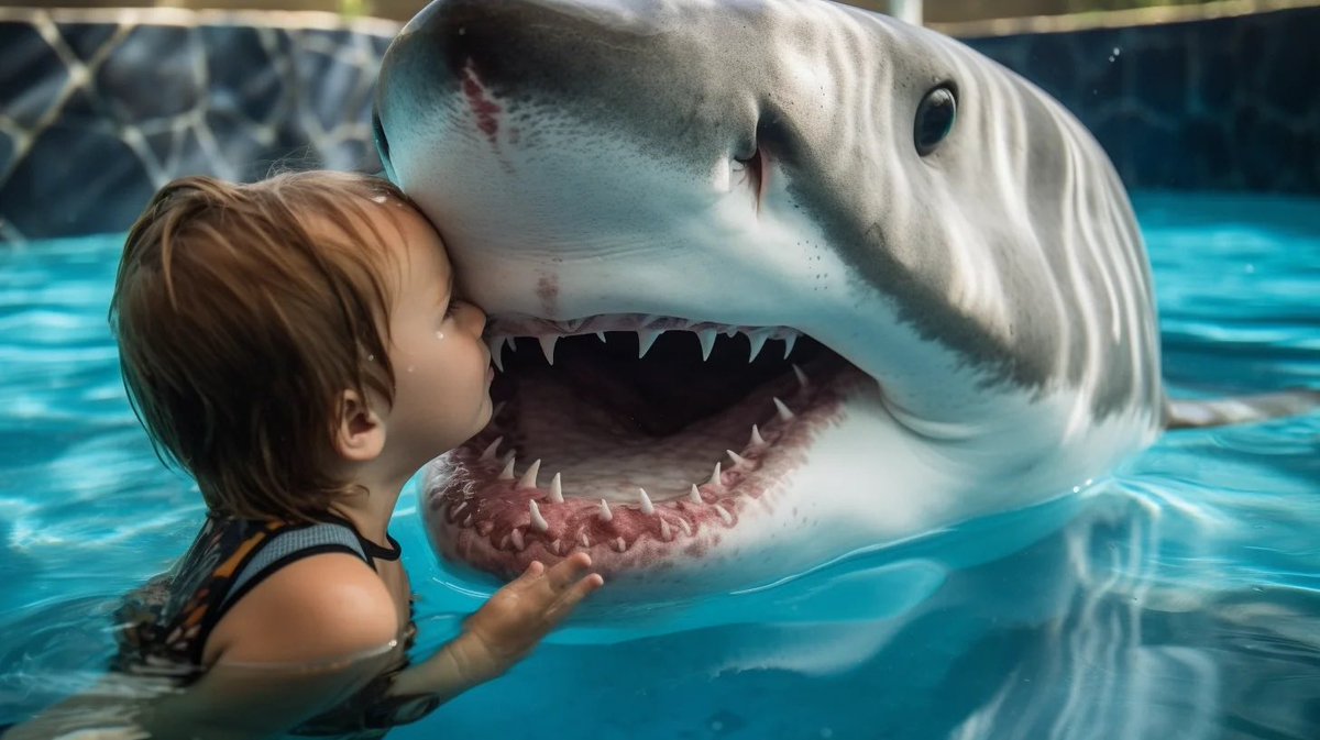 The Great White Shark Petting Zoo of Galveston, TX was the brainchild of Sam Venn, who wanted to improve the public perception of sharks, especially among young children.  

Tragically, a set of wrongful death lawsuits forced him to close in 2019 just three months after opening.