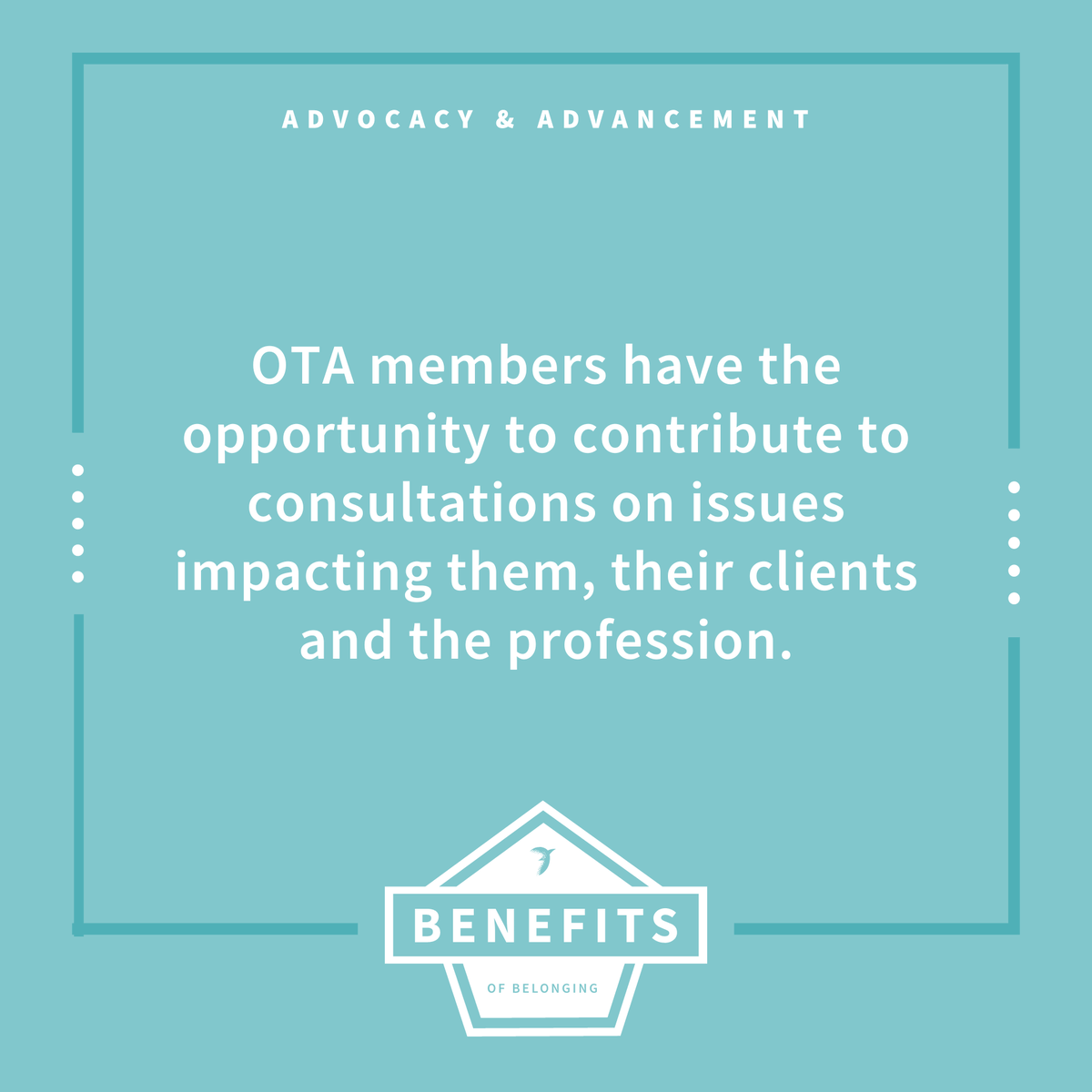 otaust's tweet photo. Have your voice heard on issues affecting you, your clients and the OT profession π£
Our member base of 12,000+ ensures OT is considered in all levels of government decision-making. Read more about our recent wins https://t.co/24Kn58ERzv #BenefitsOfBelonging https://t.co/1D6zVbdkQ1