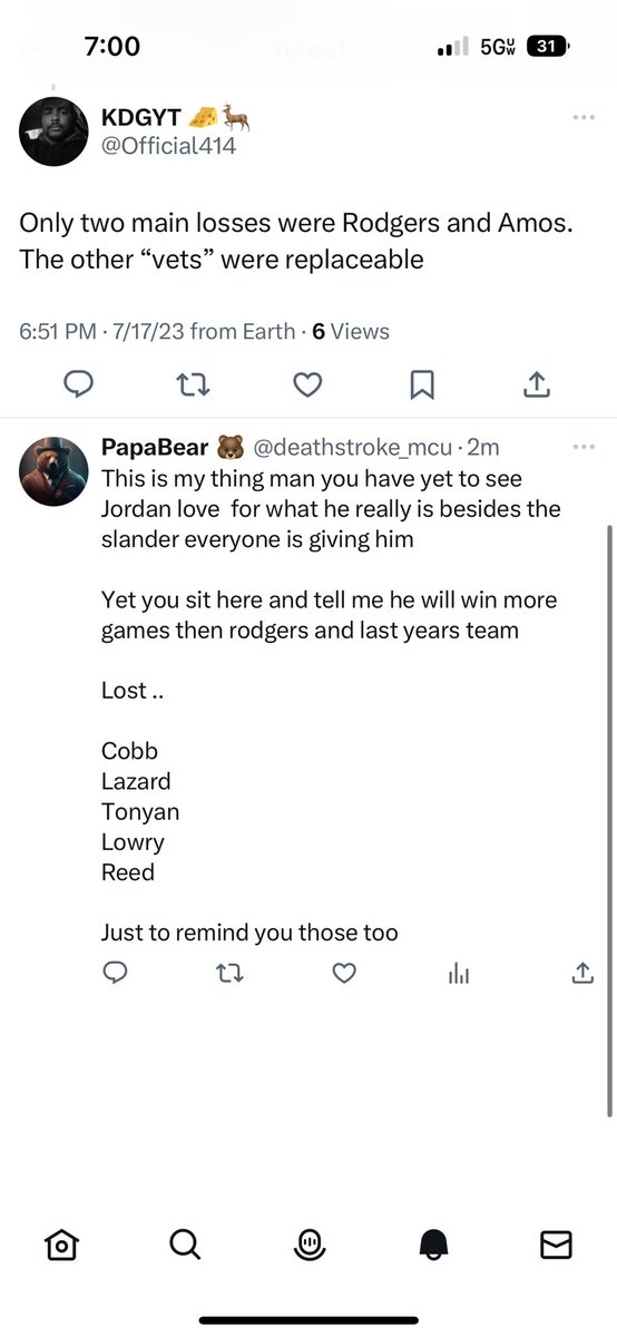 Bad case of Benjamin buttons with packer fans