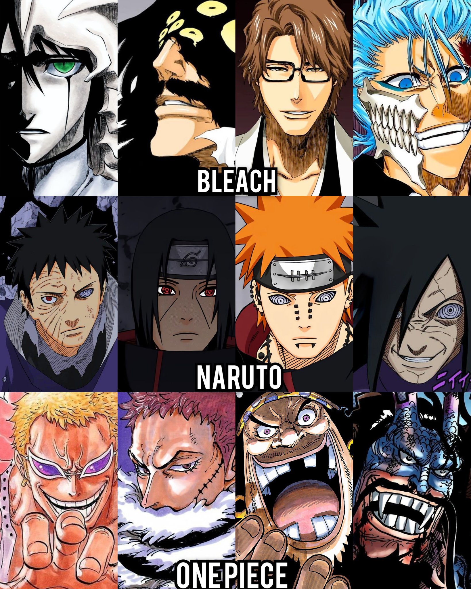On Twitter Which Of The Big 3 Of Anime Has The Best Villain on twitter which of the big 3 of anime has the best villain