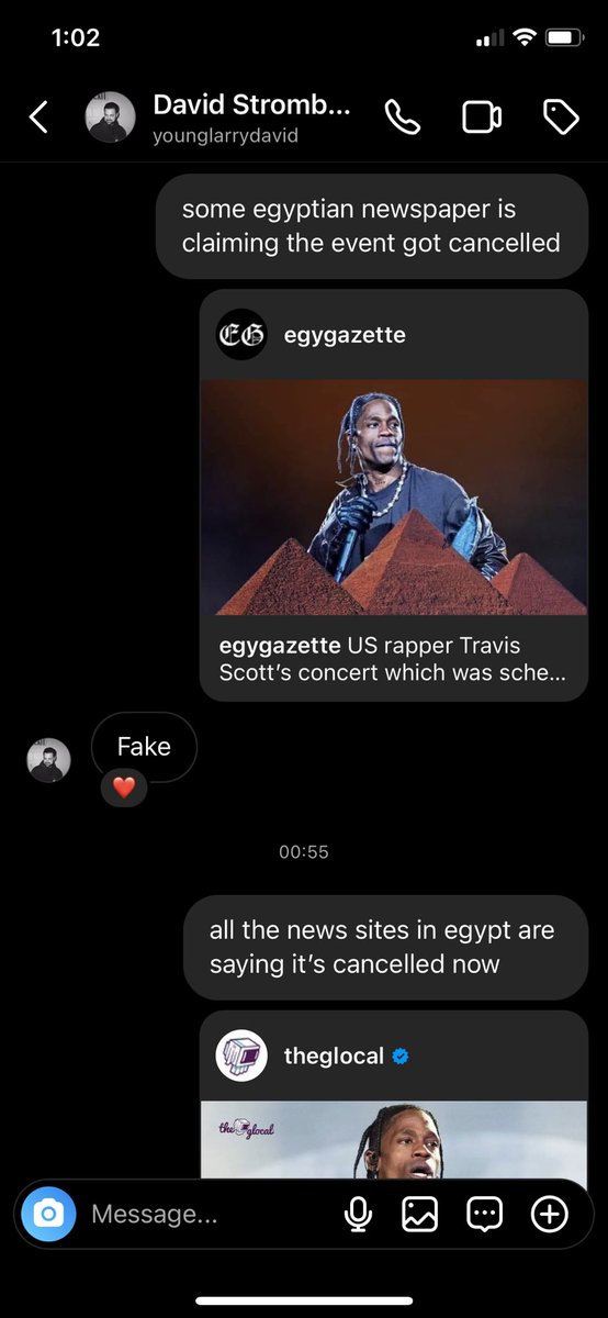RodeoTheAlbum's tweet photo. Travis Scott’s manager says that rumours of the UTOPIA event in Egypt being cancelled are FAKE https://t.co/Aky9xTrNgg