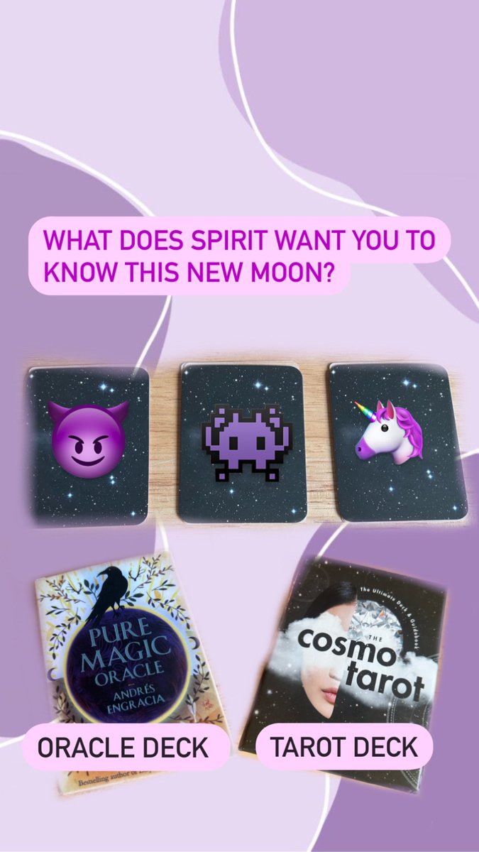 katmom85's tweet photo. Hi Everyone! Here is a pick a card/unboxing message for the 2 new decks! Love and Light to Everyone! 😊🔮💜 https://t.co/Yf0SUs11eo