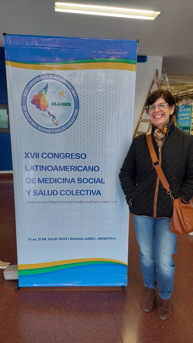 Hoy nuestra Secretaria de Salud Marcela Vargas participó del XVII Congreso Latinoamericano de Medicina Social y Salud Colectivo, que fue organizado por el Comité Científico Organizativo y <a href="/ALAMESArgentina/">ALAMES Argentina</a> donde se realizaron cursos, talleres y presentación de libros.