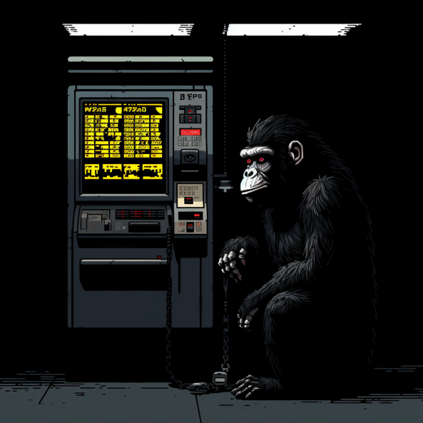 The jungle has been unusually tranquil lately, with the apes living peacefully in perfect harmony, undisturbed by the outside world. The Apes &amp; their Fallen have remained oblivious to the cries that echo from the distant realms until... sounds of mechanical screeching... 🦍 x ???