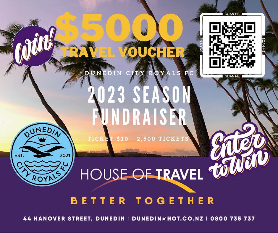 Here it is…the ultimate raffle! We'll be drawing it on Saturday so get in quick to grab your tickets!

$5000 worth of travel could be all yours!

To get a ticket (or 5) click the link, register and get buying! app.galabid.com/dcroyals

$10 a ticket … get in quick!