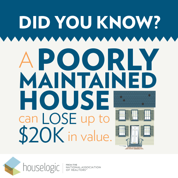It pays to stay on top of all the little things that can add up over time. That way, when it comes time to sell, you aren't overwhelmed with major projects and the price tags that go along with them. Don't hesitate to ask if you're curious about the... facebook.com/50457927325472…