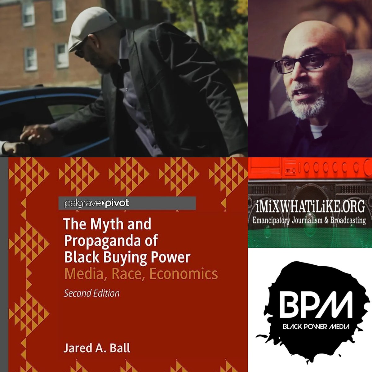 MAKCapitalism's tweet photo. “It’s Demonstrably Misleading People” - Dr. Jared A. Ball (@IMIXWHATILIKE) on the Second Edition of _The Myth and Propaganda of Black Buying Power_
https://t.co/Ql0qX4kV90 https://t.co/VUe0zF3ZsF