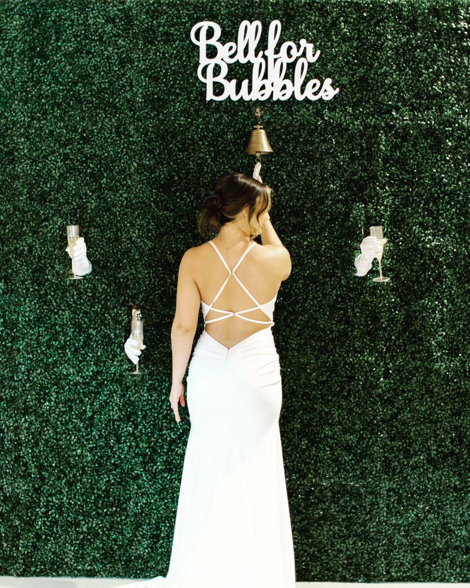 bellforbubbles's tweet image. For weddings that aren’t ordinary 

#bellforbubbles #livingchampangewall #weddinginspiration #weddings #events