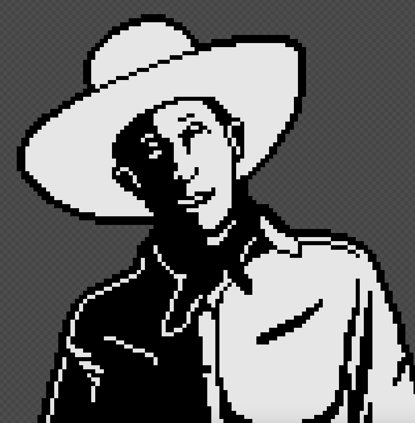 starting work on a new animation project...
#pixelart #pixelartist #1bit #pixelanimation