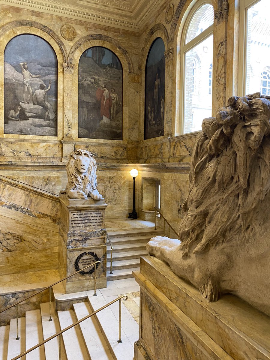 TheLadyDane1's tweet photo. The Boston Public Library is so beautiful! It truly is a palace for the people #ProtectPublicLibraries 📚💜 https://t.co/lRmHKfBrof