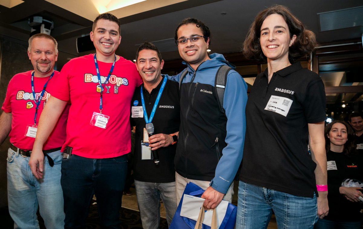 AmadeusITGroup's tweet photo. Last week our team in #Australia participated in BeerOps (Sydney), Australia's largest tech networking event for the engineering community. Engaging with the local engineering community is high on our priority list and #BeerOps was an incredible experience!
#DevOps #technology https://t.co/BRJWDOh3oJ