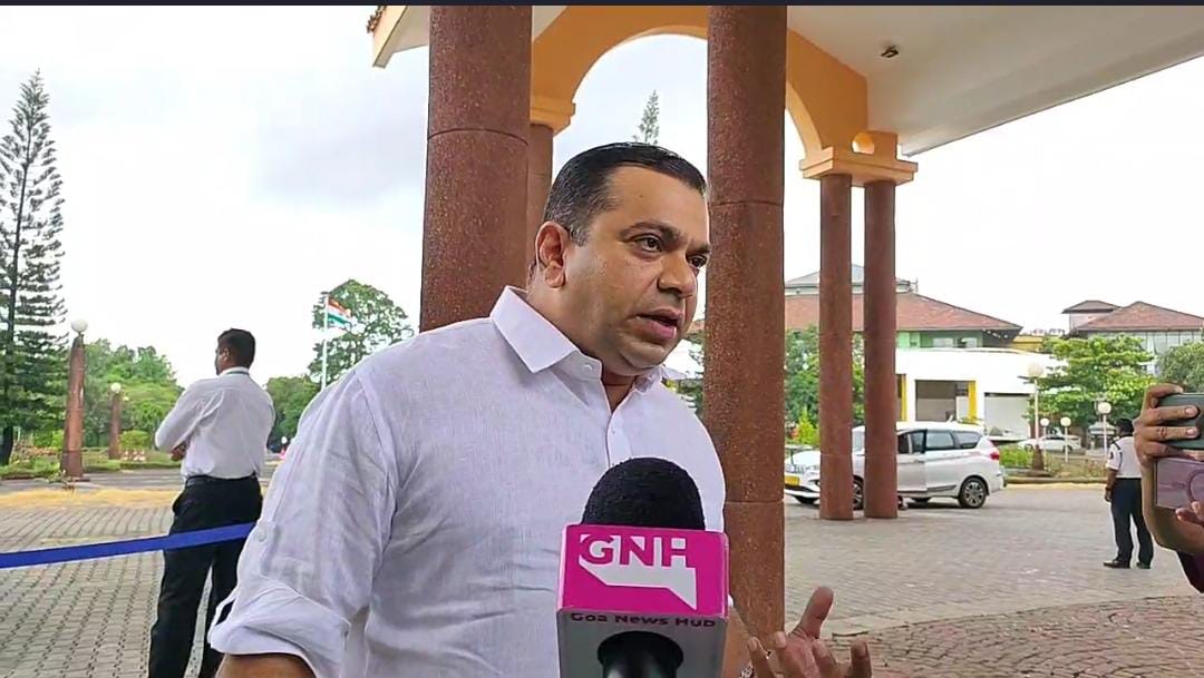 goanewshub's tweet photo. #WaterfallBan|| There is a restriction that needs to be respected. We will sit with CM and the Forest minister to find out the way out of this issue. Tourists should respect the ban. If something happens, then tourism dept is blamed: Rohan Khaunte @RohanKhaunte https://t.co/XNEZWF72FS