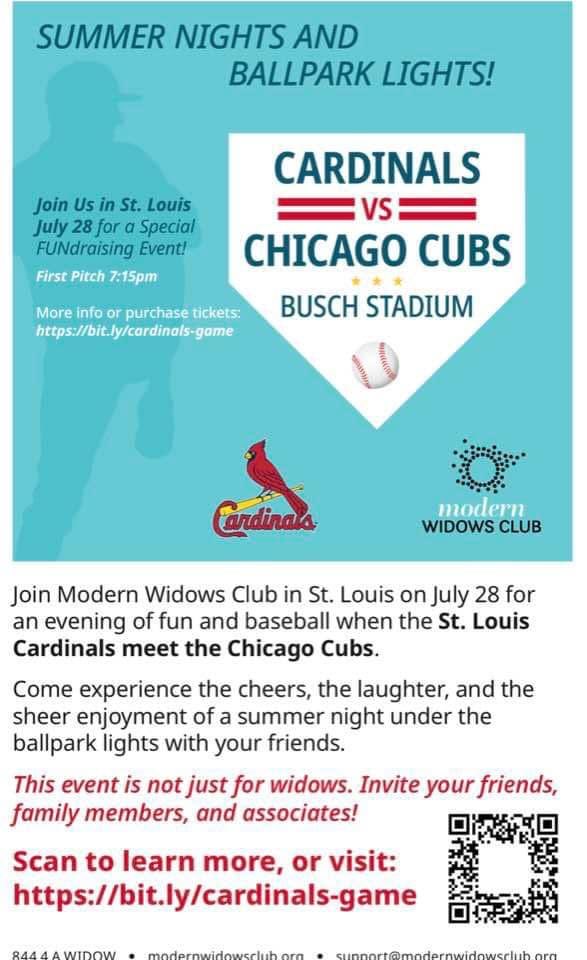 2023 Cardinals Baseball Game - Modern Widows Club