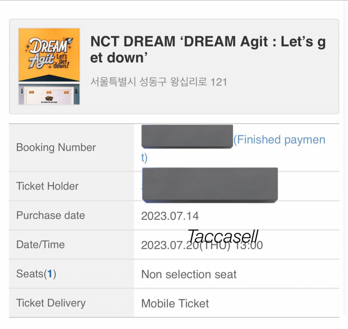taccasell's tweet photo. 엔시티 드림 DREAM AGIT
Proxy Purchase Purchasing Assistant 대리구매 

Service Fee 0.3/item
✨Korean address
Korean Bank
🗓Store Visit : 23/07/20
디엠 주세요 

마크 런쥔 제노 해찬 재민 천러 지성 MARK RENJUN JENO HAECHAN JAEMIN CHENLE JISUNG NCT DREAM sell wts dm please https://t.co/O9fBAA5dEp