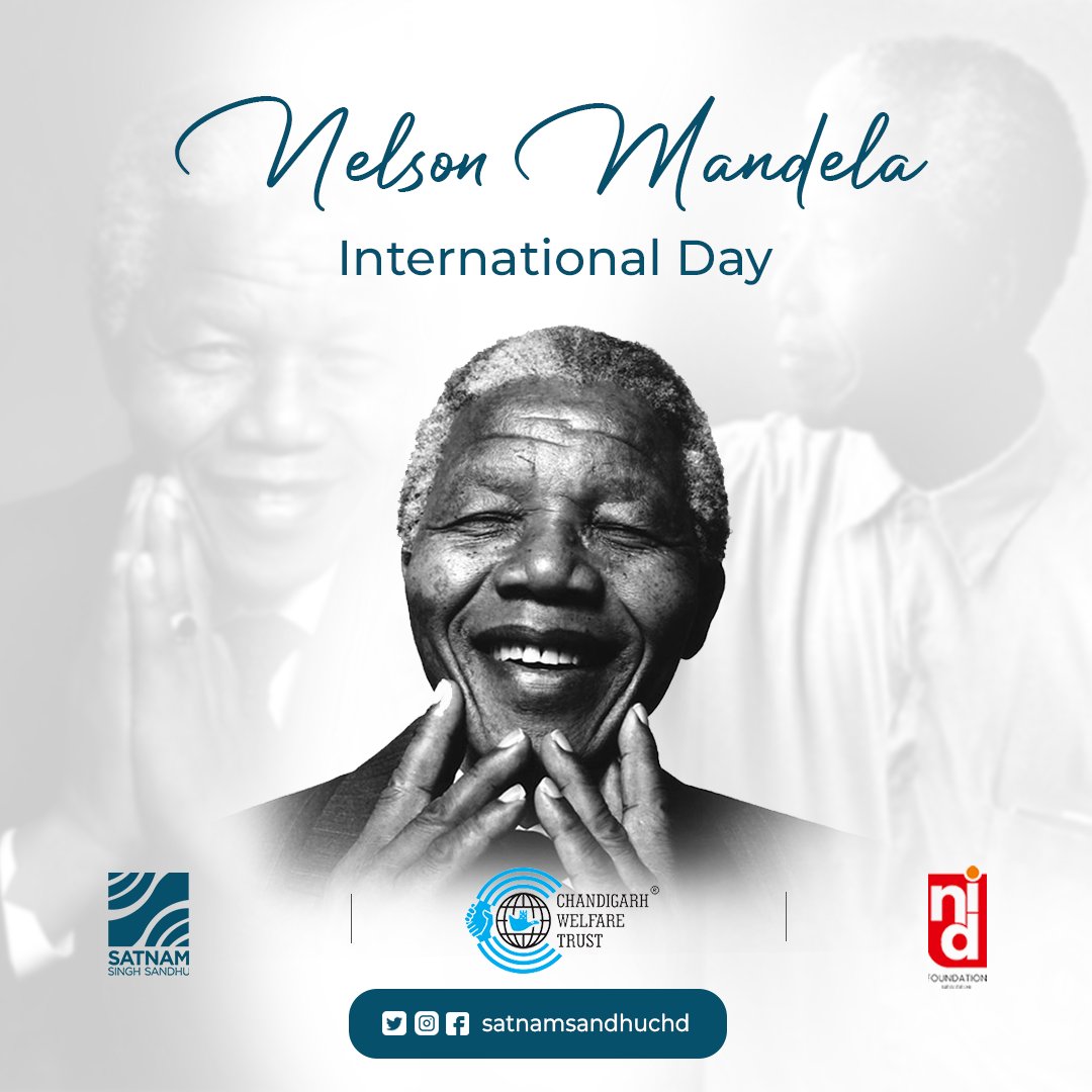 'Education is the most powerful weapon that can be used to change the world.' - Nelson Mandela. On #NelsonMandelaDay, let's commemorate the freedom fighter from South Africa, who drew inspiration from Mahatma Gandhi's non-violent struggle for India's independence. Together, we