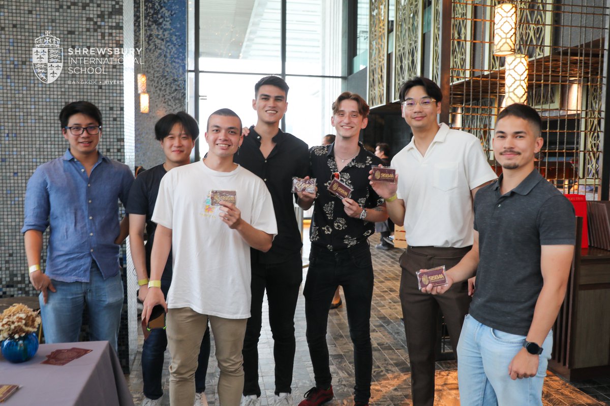 SISBAA's tweet photo. On Saturday July 15th, 2023, SISBAA hosted a 5 year reunion for the class of 2018. Many thanks to SHB10 alumni Khun Natty for hosting the reunion at 137 Pillars Hotel on Sukhumvit 39.  #SISBAA #WeAreShrewsbury https://t.co/ShJKUEODXr