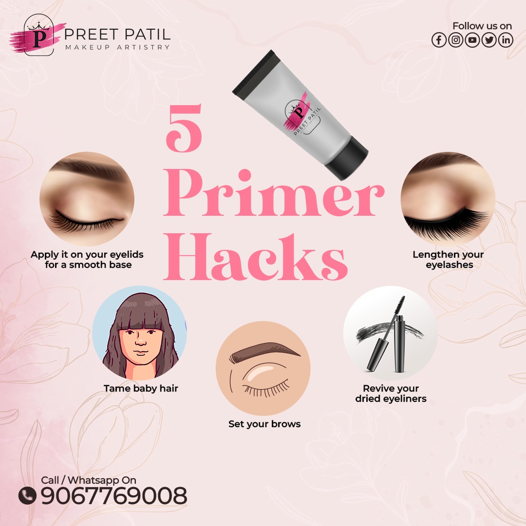 preetpatilmua's tweet image. Stay Tuned to know more hacks 🥰 - From the best in the industry 𝐌𝐢𝐬𝐬 𝐏𝐫𝐞𝐞𝐭 𝐏𝐚𝐭𝐢𝐥, 𝐋𝐨𝐧𝐝𝐨𝐧 𝐛𝐞𝐚𝐮𝐭𝐲 ♥
.
.
.
#preetmakeup #makeuphacks #primer #mattefinishmakeup #mattelook #makeup #hair #makeupartist #makeuplover #instamakeup #hairstyles #mua