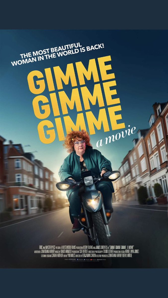 Good morning, twits. This is all over my notifications. It’s a fabulous mock up but it’s fake.  We have no intention whatsoever of reviving the show in any way shape or form so get the fuck over it, guy and have a lovely day. 😘