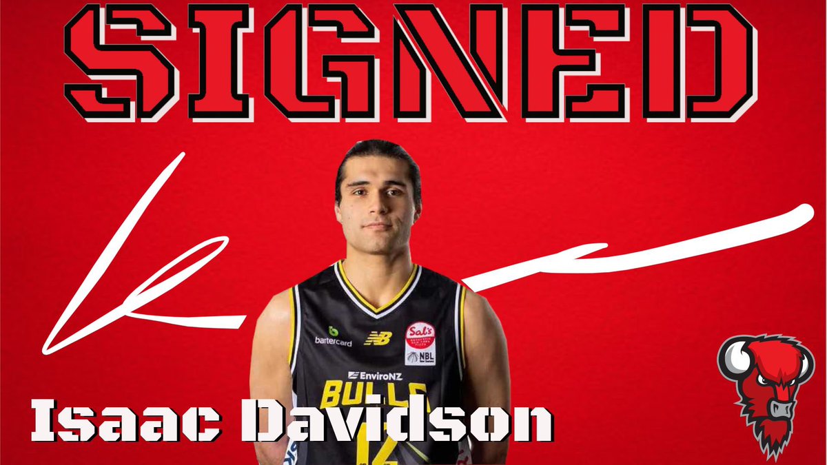 Biisonit's tweet photo. WELCOME TO LOIMAA ISAAC! 📣

Uusi-seelantilainen Isaac Davidson on seuraava palanen Biisoni-ryhmään. 💪🏼

Lue lisää, https://t.co/ZIHD1S1Ucj  💻

Pelaajasopimukset tehty yhdessä Lakiasiaintoimisto Lakikoski kanssa. 🤝

#bisons #basketball #korisliiga #pelaajauutinen https://t.co/HQeL0JITQo
