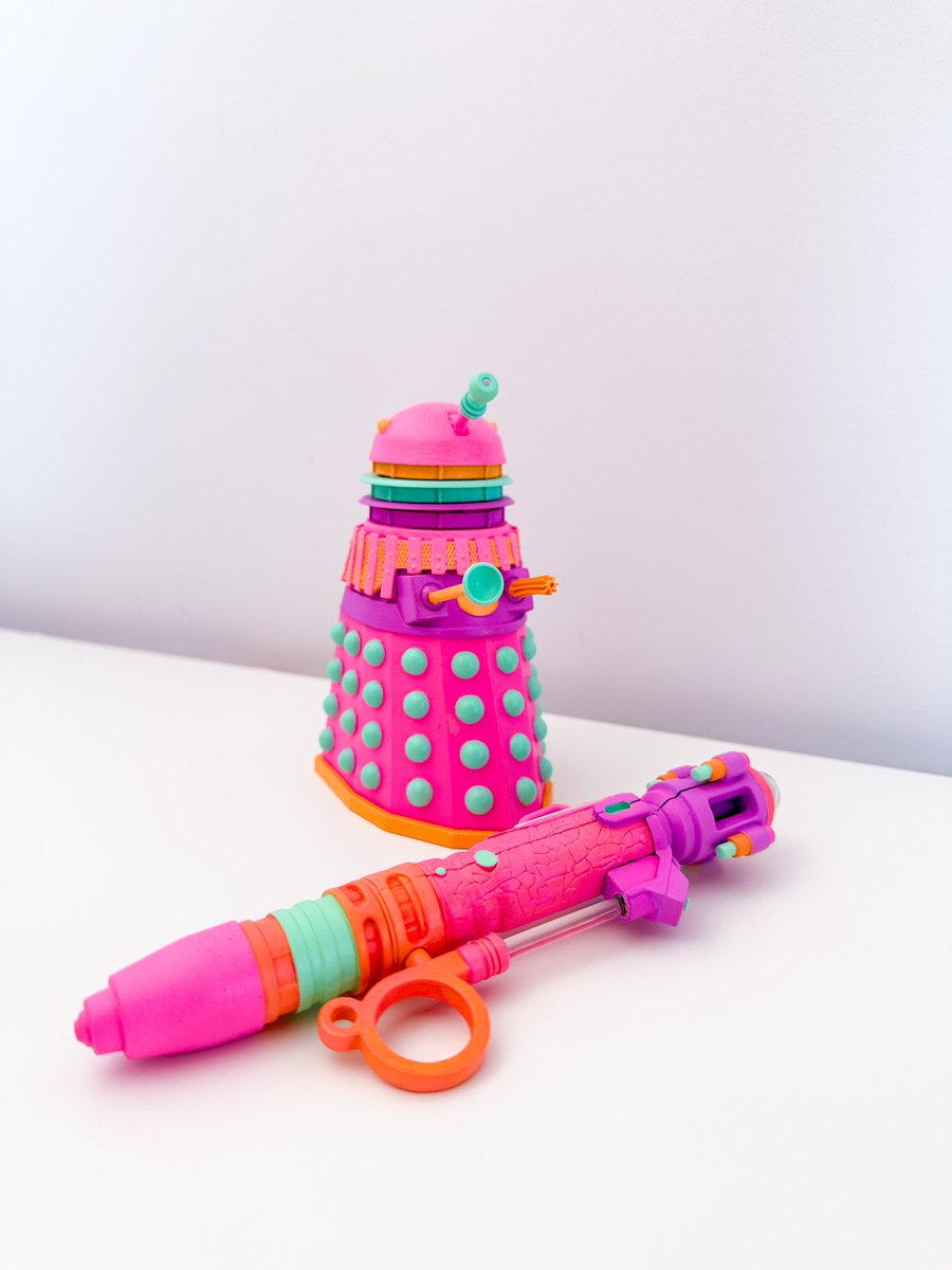 you’ve seen the barbie dreamhouse sonics, now get ready for: barbie dreamhouse dalek